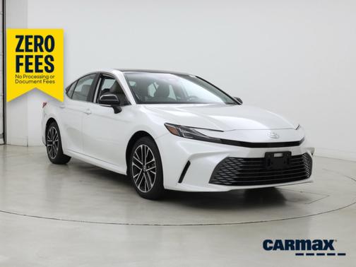 White 2025 Toyota Camry XLE