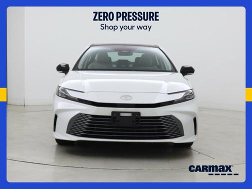 White 2025 Toyota Camry XLE