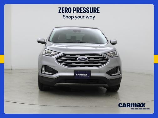 Silver 2021 Ford Edge Titanium