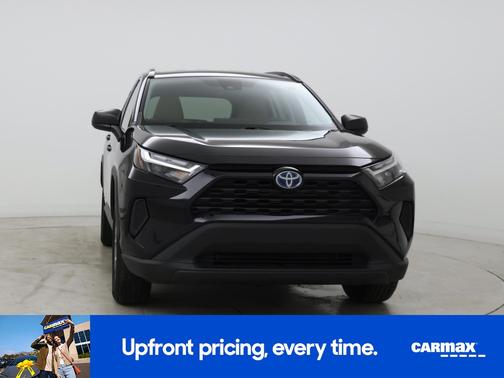 Black 2023 Toyota RAV4 Hybrid LE