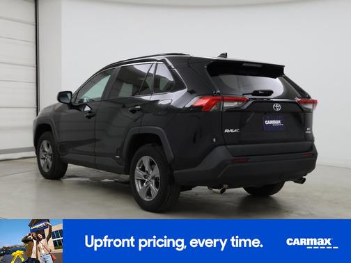 Black 2023 Toyota RAV4 Hybrid LE