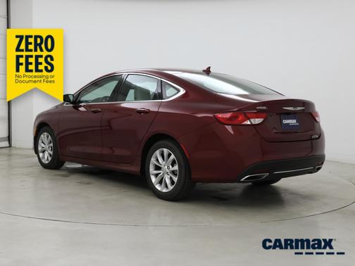 Burgundy 2015 Chrysler 200 C