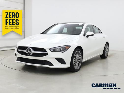 White 2023 Mercedes-Benz CLA 250