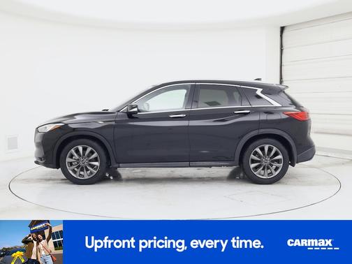 Black 2021 INFINITI QX50 Luxe