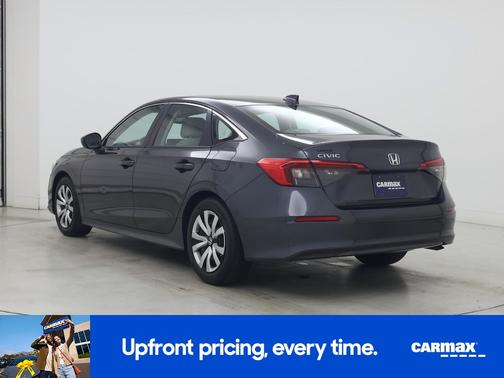 Gray 2024 Honda Civic LX