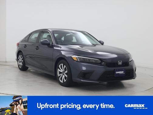 Gray 2024 Honda Civic LX