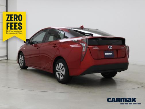 Red 2017 Toyota Prius Four