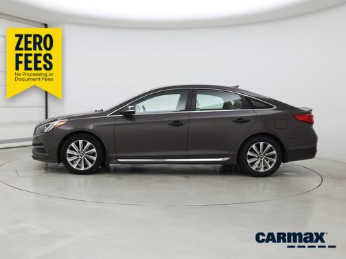 Brown 2017 Hyundai SONATA Sport