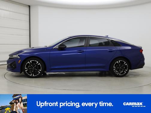 Blue 2022 Kia K5 GT-Line