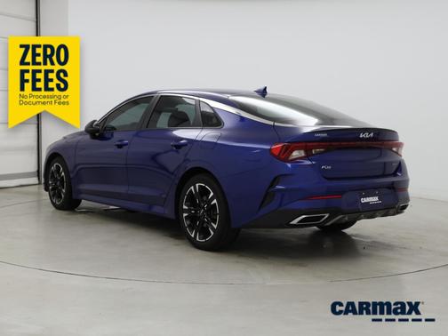 Blue 2022 Kia K5 GT-Line