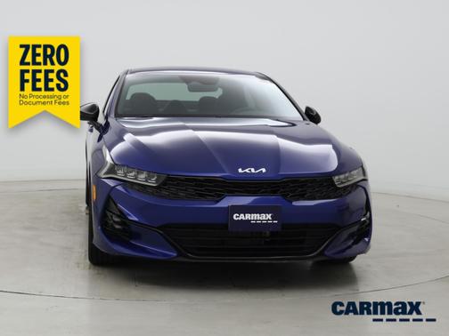 Blue 2022 Kia K5 GT-Line