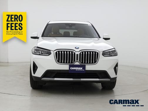White 2022 BMW X3 XDrive30i