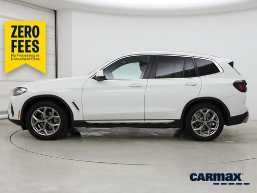 White 2022 BMW X3 XDrive30i