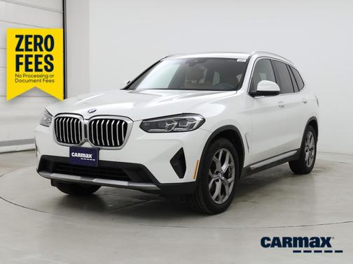 White 2022 BMW X3 XDrive30i