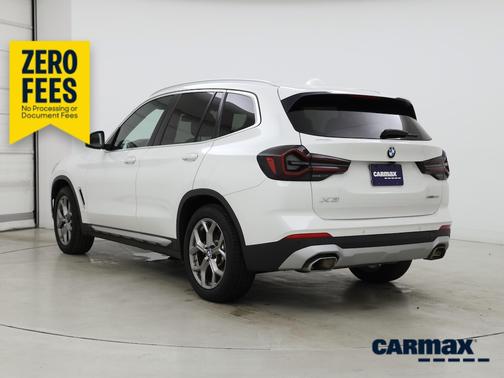 White 2022 BMW X3 XDrive30i