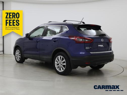 Blue 2020 Nissan Rogue Sport SV