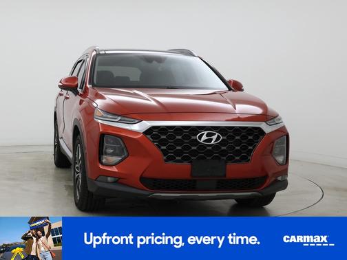 Orange 2020 Hyundai SANTA FE SEL