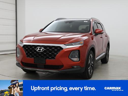 Orange 2020 Hyundai SANTA FE SEL