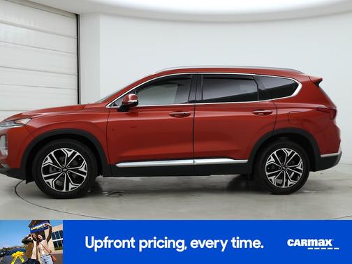 Orange 2020 Hyundai SANTA FE SEL