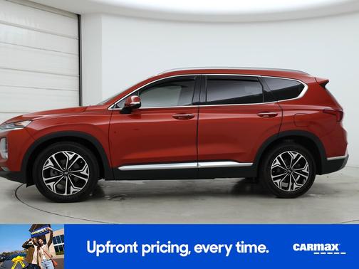 Orange 2020 Hyundai SANTA FE SEL