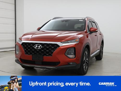 Orange 2020 Hyundai SANTA FE SEL