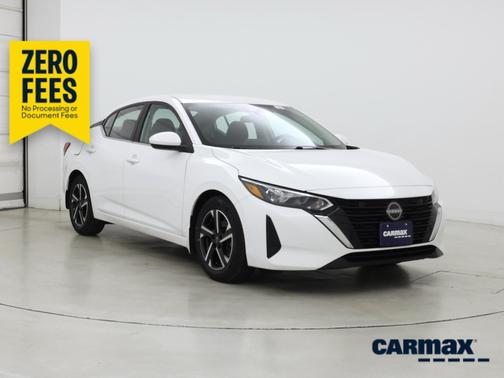 White 2024 Nissan Sentra SV