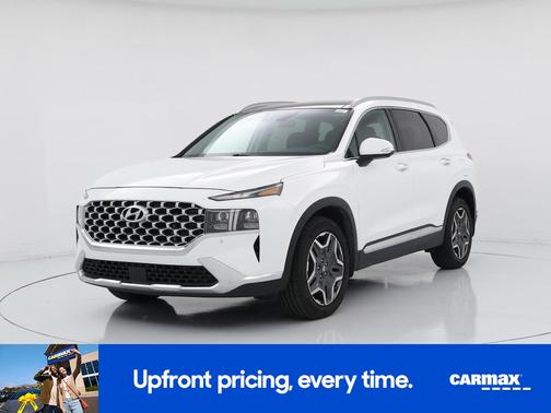 White 2023 Hyundai SANTA FE Limited