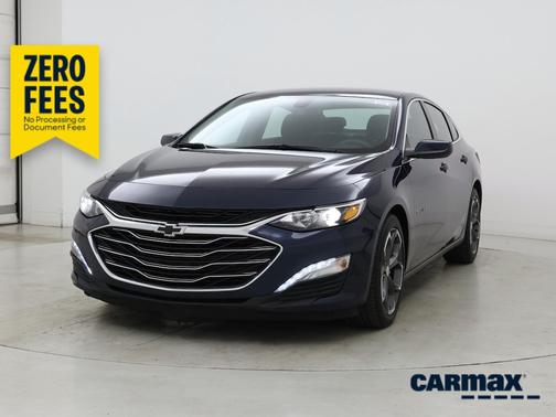 Blue 2022 Chevrolet Malibu LT