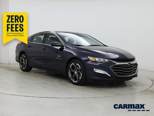 Blue 2022 Chevrolet Malibu LT