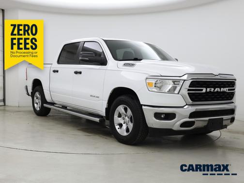 White 2023 RAM 1500 Bighorn
