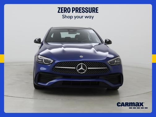 Blue 2025 Mercedes-Benz C-Class