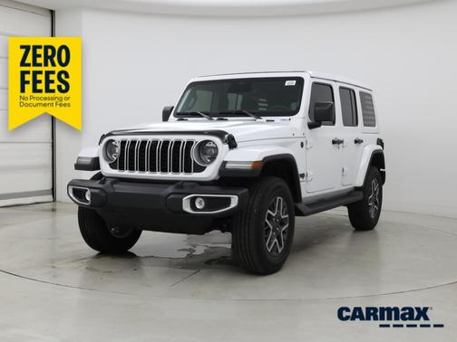 White 2026 Jeep Wrangler Sahara