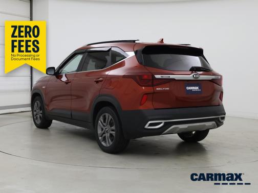 Orange 2021 Kia Seltos S