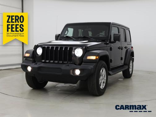 Black 2022 Jeep Wrangler Unlimited Sport S