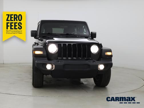 Black 2022 Jeep Wrangler Unlimited Sport S