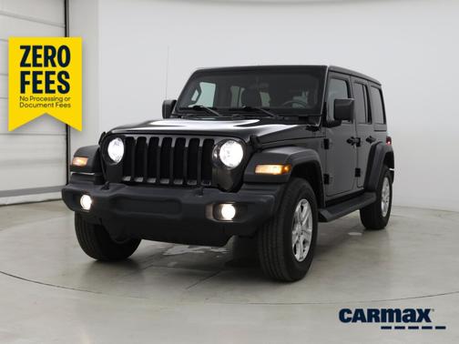 Black 2022 Jeep Wrangler Unlimited Sport S