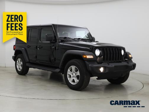 Black 2022 Jeep Wrangler Unlimited Sport S
