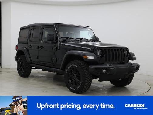 Black 2022 Jeep Wrangler Unlimited Willys