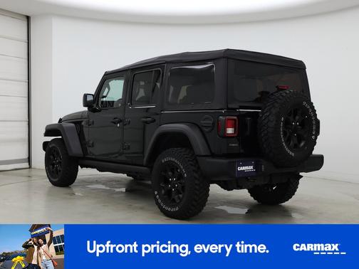 Black 2022 Jeep Wrangler Unlimited Willys
