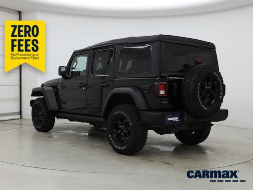 Black 2022 Jeep Wrangler Unlimited Willys