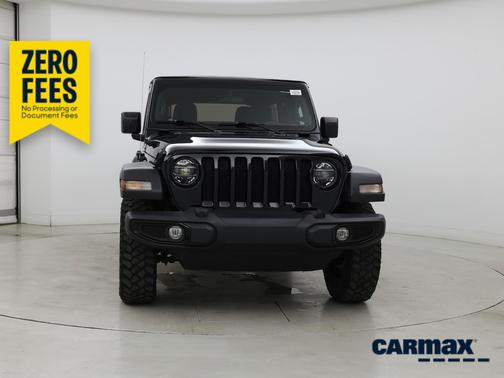 Black 2022 Jeep Wrangler Unlimited Willys