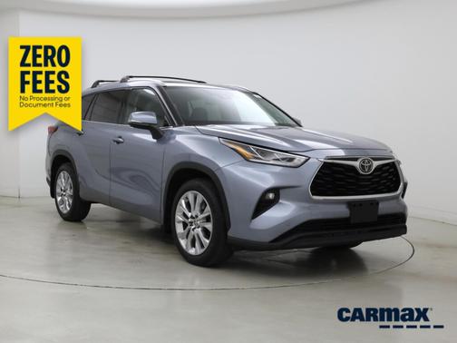 Blue 2021 Toyota Highlander Limited