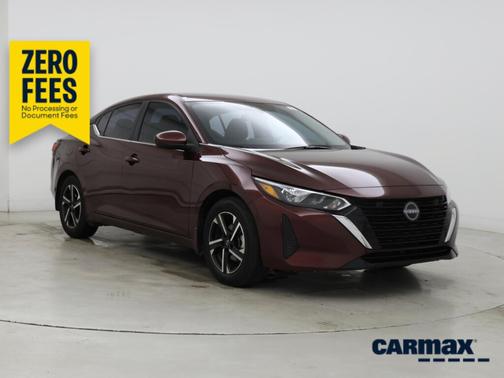 Burgundy 2025 Nissan Sentra SV