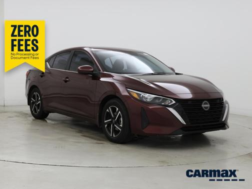 Burgundy 2025 Nissan Sentra SV