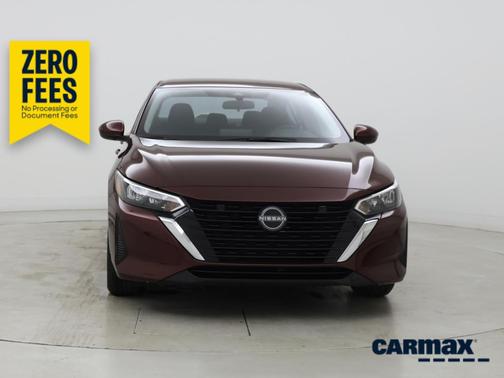 Burgundy 2025 Nissan Sentra SV