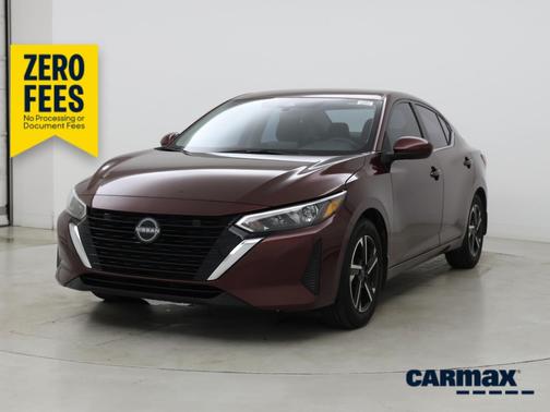 Burgundy 2025 Nissan Sentra SV