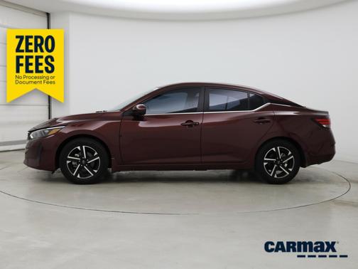 Burgundy 2025 Nissan Sentra SV