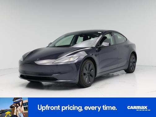 Gray 2025 Tesla Model 3 Long Range