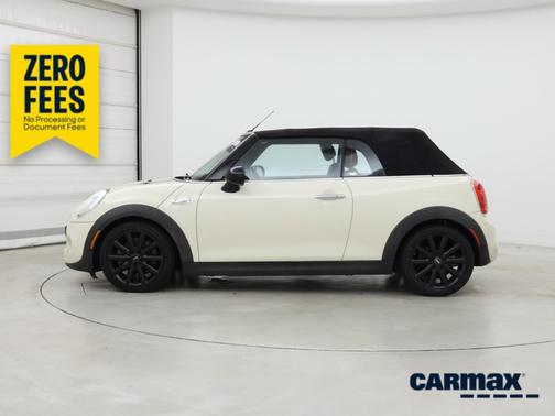 White 2016 MINI Convertible S