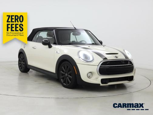 White 2016 MINI Convertible S